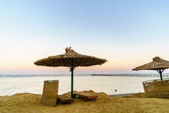 Un bello tramonto in Sharm El Sheikh egitto fotografia stock Un bello tramonto in Sharm El Sheikh egitto fotografia stock
