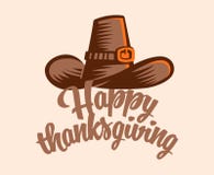 Un chapeau de vintage pour le thanksgiving illustration libre de droits Un chapeau de vintage pour le thanksgiving illustration libre de droits
