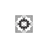 Un concepto cúbico del ornamento floral libre illustration Un concepto cúbico del ornamento floral libre illustration