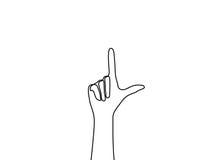 Un continuo punto della mano del disegno a tratteggio da aumentare illustrazione di stock Un continuo punto della mano del disegno a tratteggio da aumentare illustrazione di stock