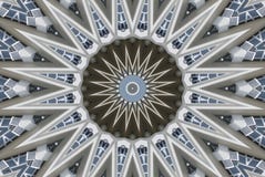 Un círculo concentrado generado por ordenador con los puntos agudos fotografía de archivo Un círculo concentrado generado por ordenador con los puntos agudos fotografía de archivo