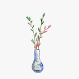 Un florero con un ramo de ramas de la primavera con brotes florecientes y una hoja verde joven Una gran opción para el diseño de libre illustration Un florero con un ramo de ramas de la primavera con brotes florecientes y una hoja verde joven Una gran opción para el diseño de libre illustration