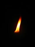 Un indicatore luminoso nello scuro fotografia stock libera da diritti Un indicatore luminoso nello scuro fotografia stock libera da diritti