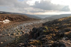 Un paesaggio roccioso immagine stock libera da diritti Un paesaggio roccioso immagine stock libera da diritti