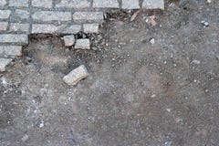 Un sentiero per pedoni nocivo immagine stock libera da diritti Un sentiero per pedoni nocivo immagine stock libera da diritti