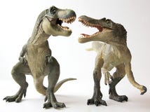 Un Tyrannosaurus Rex lucha un Spinosaurus Un Tyrannosaurus Rex lucha un Spinosaurus