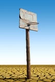 Un vieux cercle de basket-ball Photo libre de droits Un vieux cercle de basket-ball Photo libre de droits