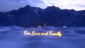 Una animación de la conclusión de la escena de la Navidad con una anecdotario del árbol de navidad una muestra indicada con letra Una animación de la conclusión de la escena de la Navidad con una anecdotario del árbol de navidad una muestra indicada con letra