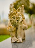 Una decorazione grave o una statua grave immagini stock Una decorazione grave o una statua grave immagini stock