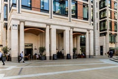 Una vista tipica della città di Londra immagine stock Una vista tipica della città di Londra immagine stock