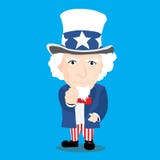 Uncle Sam Character stock illustration Uncle Sam Character stock illustration
