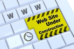 Under construction website Royalty Free Stock Photo Under construction website Royalty Free Stock Photo