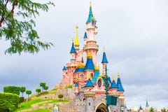 Underbar magisk slottprinsessa på Disneyland Arkivfoto Underbar magisk slottprinsessa på Disneyland Arkivfoto