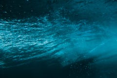 Underwater barrel wave and surfer in tropical sea in Oahu. Royalty Free Stock Photo Underwater barrel wave and surfer in tropical sea in Oahu. Royalty Free Stock Photo