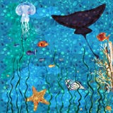 Underwater world background stock illustration Underwater world background stock illustration