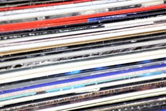Une image de concept d'un disque vinyle - lp, vintage photos libres de droits Une image de concept d'un disque vinyle - lp, vintage photos libres de droits