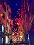 une nuit en Suisse photos stock une nuit en Suisse photos stock