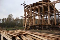 Frame wooden house stock photography Frame wooden house stock photography