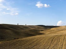Unglaubliche Toskana-Hügel, in Italien stockfoto Unglaubliche Toskana-Hügel, in Italien stockfoto