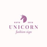 Unicorn Abstract Vector Sign minuscule, symbole ou Logo Template Petit Unicorn Sillhouette élégant avec la rétro typographie illustration de vecteur Unicorn Abstract Vector Sign minuscule, symbole ou Logo Template Petit Unicorn Sillhouette élégant avec la rétro typographie illustration de vecteur