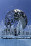 Unisphere in Fushing Meadows Corona Park, Queens - New York royalty free stock photo Unisphere in Fushing Meadows Corona Park, Queens - New York royalty free stock photo