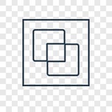 Unite concept vector linear icon isolated on transparent background, Unite concept transparency logo in outline style royalty free illustration Unite concept vector linear icon isolated on transparent background, Unite concept transparency logo in outline style royalty free illustration