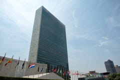 United Nations que constroem em New York fotografia de stock United Nations que constroem em New York fotografia de stock
