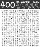 400 universella symboler räcker den utdragna linjen konst den gulliga konstillustrationen royaltyfri illustrationer 400 universella symboler räcker den utdragna linjen konst den gulliga konstillustrationen royaltyfri illustrationer