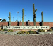 A Universidade do Arizona imagens de stock A Universidade do Arizona imagens de stock