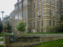 Universidade ocidental da reserva do caso em Cleveland imagem de stock Universidade ocidental da reserva do caso em Cleveland imagem de stock