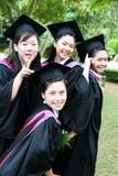 University Graduates Royalty Free Stock Photos