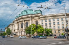 Sofia, Bulgaria - 5.13.2018 : Sofia University `St. Kliment Ohridski` stock image Sofia, Bulgaria - 5.13.2018 : Sofia University `St. Kliment Ohridski` stock image
