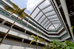 Université nationale de campus de Singapour images libres de droits Université nationale de campus de Singapour images libres de droits
