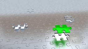 Uno verde e due Grey Pieces soprattutto che l'altro Grey collega con T royalty illustrazione gratis Uno verde e due Grey Pieces soprattutto che l'altro Grey collega con T royalty illustrazione gratis