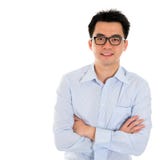 Uomo asiatico di affari isolato Fotografia Stock Uomo asiatico di affari isolato Fotografia Stock