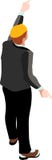 Uomo d'affari isometrico Sale Lead Bank royalty illustrazione gratis Uomo d'affari isometrico Sale Lead Bank royalty illustrazione gratis