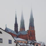 Uppsala Domkyrka imagen de archivo libre de regalías Uppsala Domkyrka imagen de archivo libre de regalías