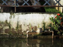 Urban flood global warming royalty free stock photography Urban flood global warming royalty free stock photography