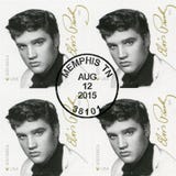 USA - 2015: shows Elvis Presley 1935-1977, the singer, guitarist, musician, Music Icons Series