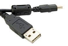 USB Cable Stock Photography