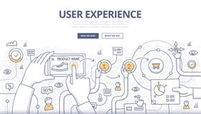 User Experience Doodle Concept