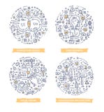 User Experience Doodle Illustrations vector illustration User Experience Doodle Illustrations vector illustration