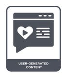 user-generated content icon in trendy design style. user-generated content icon isolated on white background. user-generated vector illustration user-generated content icon in trendy design style. user-generated content icon isolated on white background. user-generated vector illustration