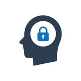 User lock icon stock illustration User lock icon stock illustration