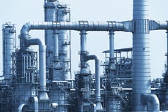 Usine de traitement de gaz Paysage Photographie stock Usine de traitement de gaz Paysage Photographie stock