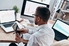 Using modern technologies. stock images Using modern technologies. stock images