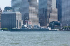 USS Bainbridge à la semaine de flotte photo stock USS Bainbridge à la semaine de flotte photo stock
