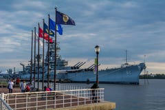 USS Нью-Джерси стоковые изображения rf USS Нью-Джерси стоковые изображения rf