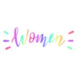 Utdraget f?rgrikt kvinnaord f?r hand kul?rt objekt ett f?r greys f?r begreppsm?ngfaldframdel Feministiskt m?rka baner T-tr?jatryc vektor illustrationer Utdraget f?rgrikt kvinnaord f?r hand kul?rt objekt ett f?r greys f?r begreppsm?ngfaldframdel Feministiskt m?rka baner T-tr?jatryc vektor illustrationer