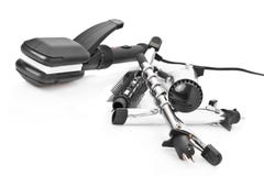 utforma för straightener för hår set royaltyfri foto utforma för straightener för hår set royaltyfri foto